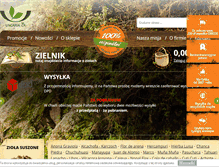 Tablet Screenshot of peruwianskieziola.pl